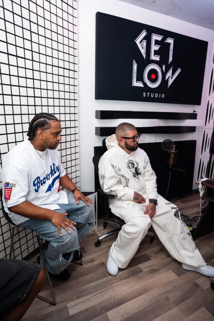 M1 Theking in conversation at Get Low Studio